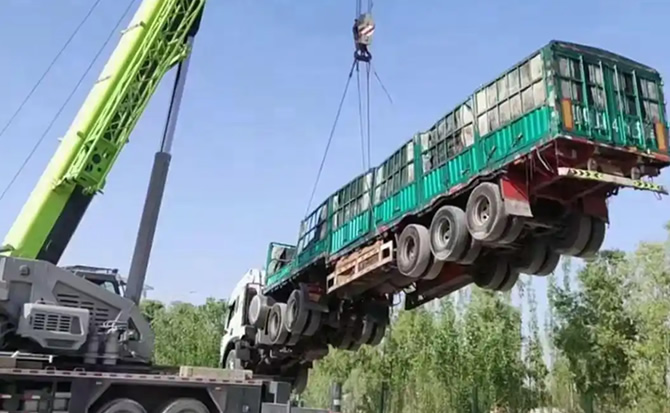 昌乐道路脱困救援案例